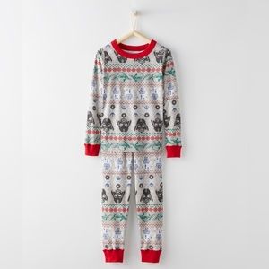 Hanna Andersson Holiday Star Wars Pajama Set - Size 130 (8)